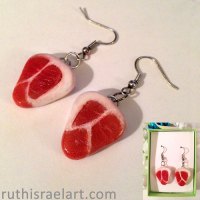 sculpey-steak-earrings-ruth-israel