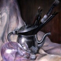 Bulb and Kettle by Ruth Israel